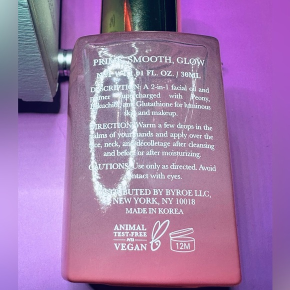 Byroe TeaTime Peony, Celery AHA Serum & Carrot Mask Bundle. New - Picture 4 of 11